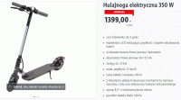 Lidl hulajnoga elektryczna 350 W - 1399 zł