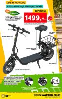 Ulotka Lidla - hulajnoga elektryczna 300W z siodekiem